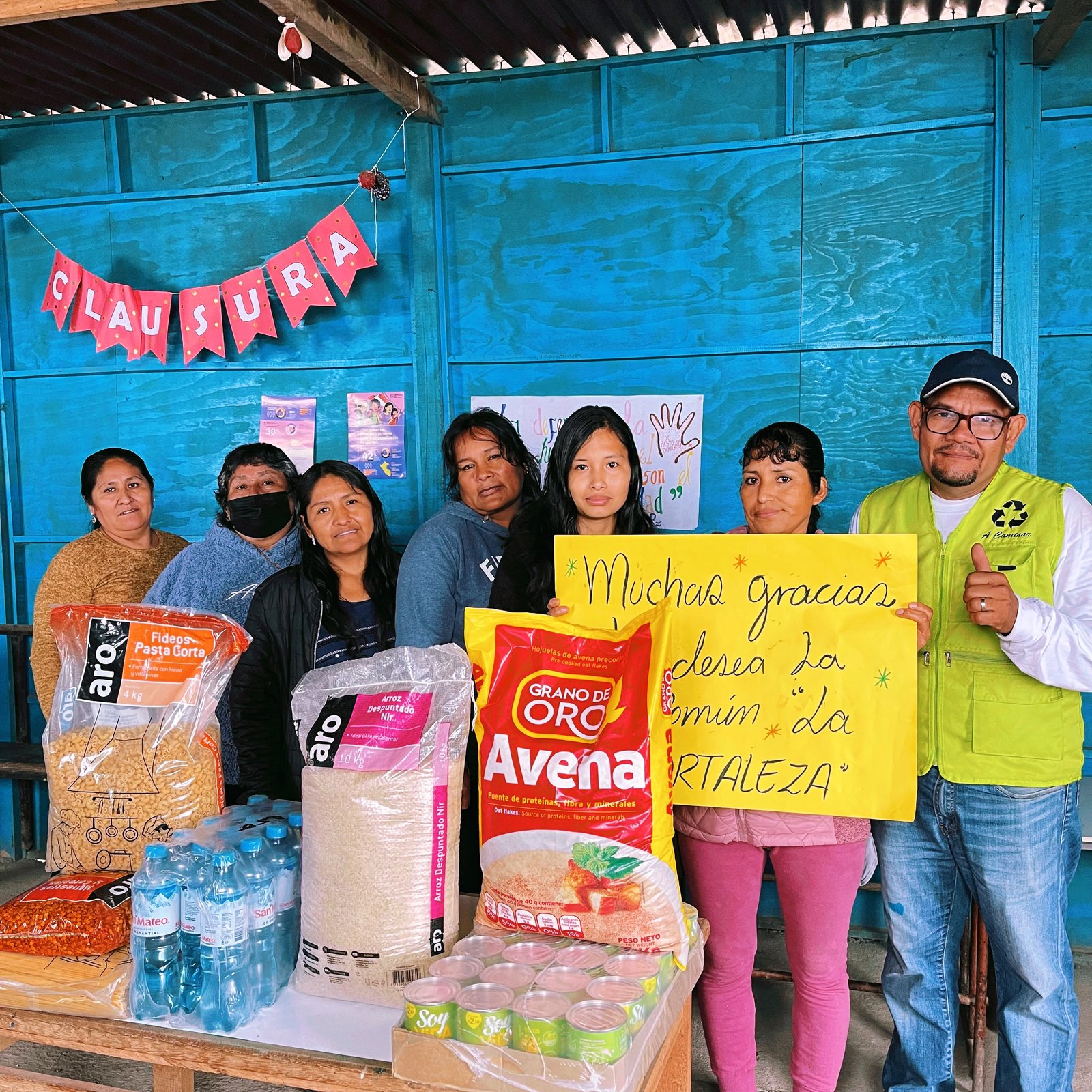 Entrega de alimentos Pamplona 